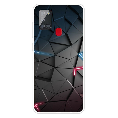 Samsung Galaxy A21s Flexibele Geometrie Hoesje