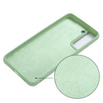 Samsung Galaxy S21 FE Liquid Silicone Hoesje met Koord