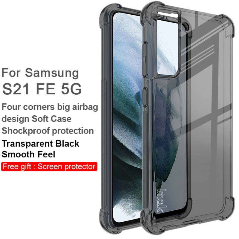 Samsung Galaxy S21 FE Hoesje IMAK Zijde Transparant