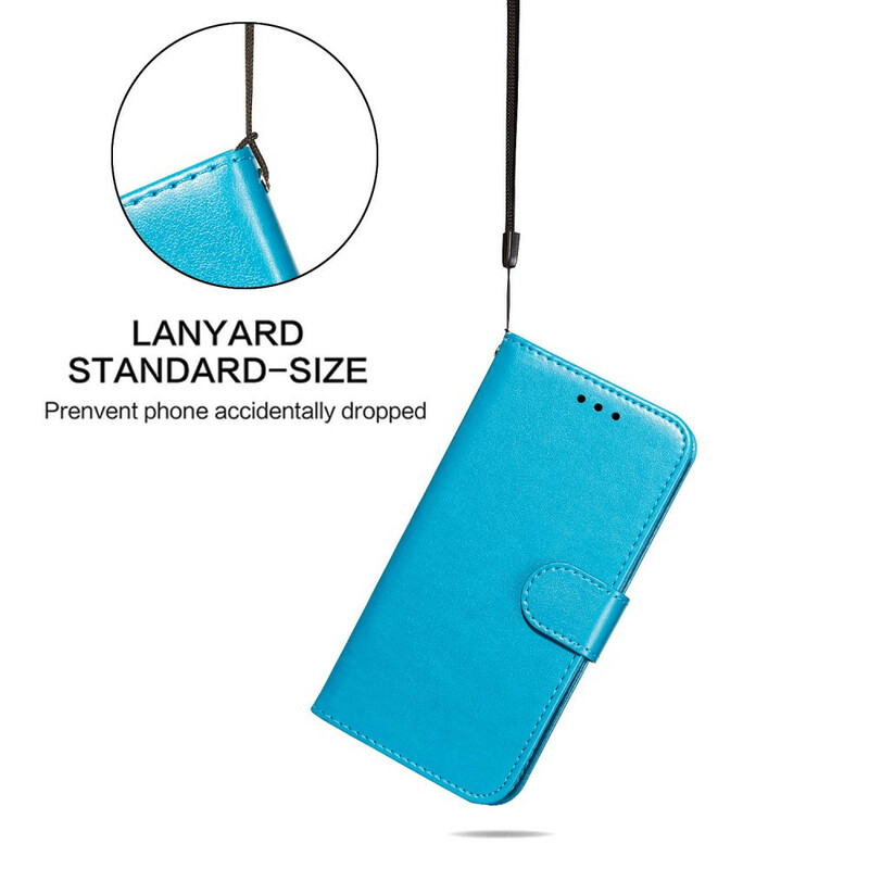 Samsung Galaxy S21 FE effen kleur Serie Strap Case