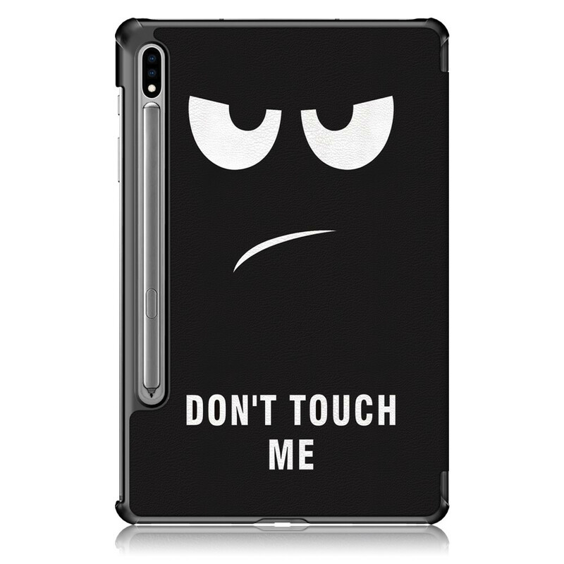 Smart Case Samsung Galaxy Tab S7 FE Versterkte Don't Touch Me