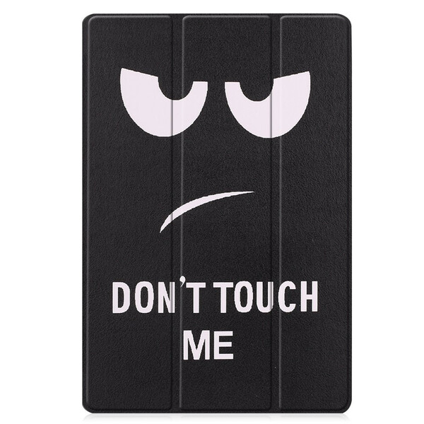 Smart Case Samsung Galaxy Tab S7 FE Stylus Houder Don't Touch Me