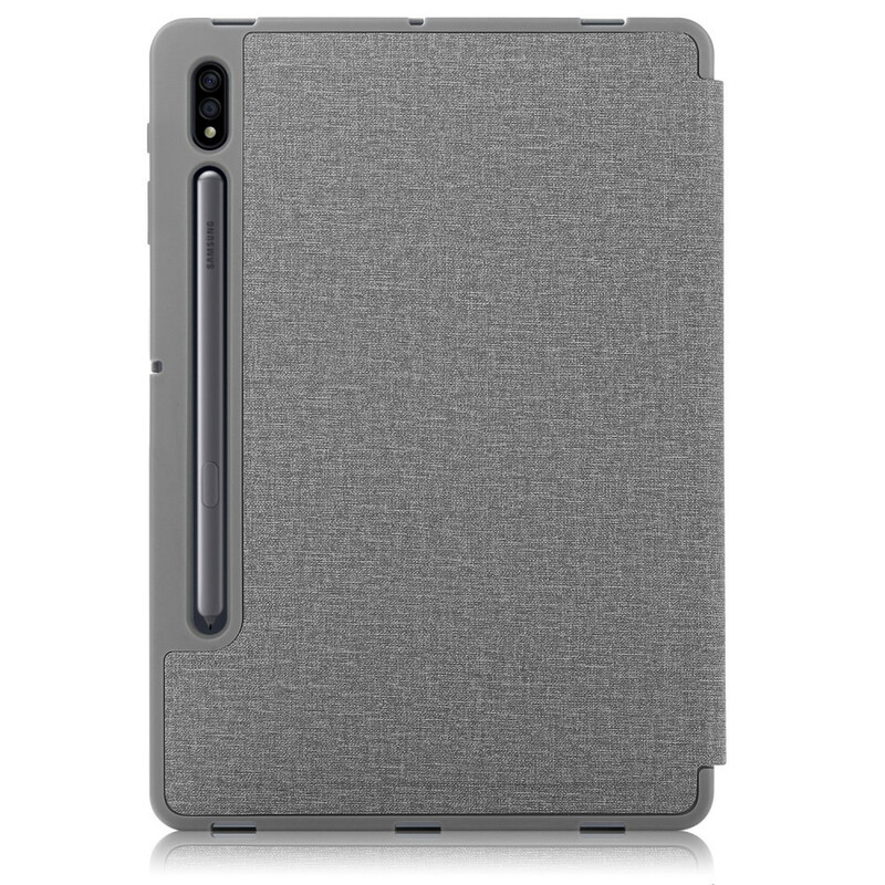 Smart Case Samsung Galaxy Tab S7 FE / T736 Origami stof structuur