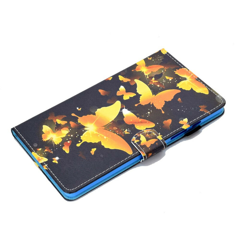 Sasmung Cover Galaxy Tab A7 Lite Unieke Vlinders