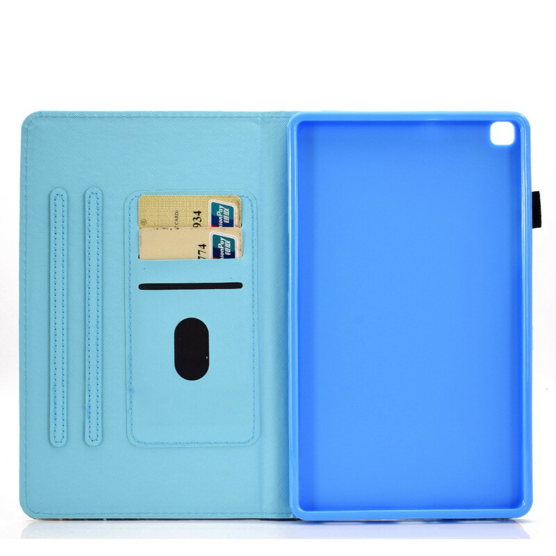 Samsung Galaxy Tab A7 Lite Waterverf Olifant Hoesje Samsung Galaxy Tab A7 Lite Waterverf Olifant Hoesje