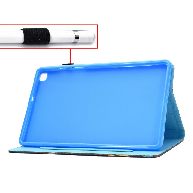 Samsung Galaxy Tab A7 Lite Waterverf Olifant Hoesje Samsung Galaxy Tab A7 Lite Waterverf Olifant Hoesje