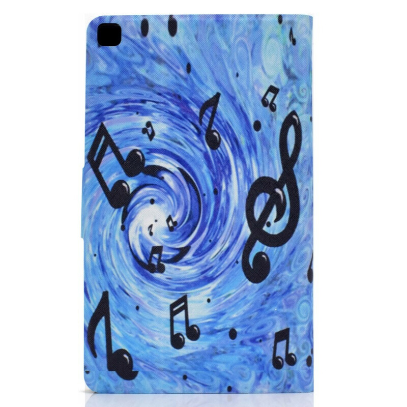 Samsung Galaxy Tab A7 Lite Case Muziek Notities