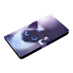 Samsung Galaxy Tab A7 Lite kat blauwe ogen