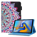 Samsung Galaxy Tab A7 Lite Hoesje Mandala Grafisch Samsung Galaxy Tab A7 Lite Hoesje Mandala Grafisch