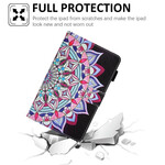 Samsung Galaxy Tab A7 Lite Hoesje Mandala Grafisch Samsung Galaxy Tab A7 Lite Hoesje Mandala Grafisch