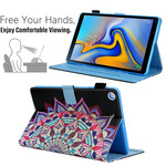 Samsung Galaxy Tab A7 Lite Hoesje Mandala Grafisch Samsung Galaxy Tab A7 Lite Hoesje Mandala Grafisch