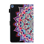 Samsung Galaxy Tab A7 Lite Hoesje Mandala Grafisch Samsung Galaxy Tab A7 Lite Hoesje Mandala Grafisch