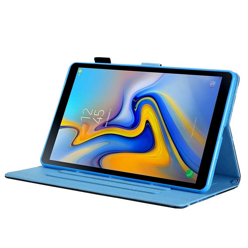 Samsung Galaxy Tab A7 Lite Hoesje Mandala Grafisch Samsung Galaxy Tab A7 Lite Hoesje Mandala Grafisch