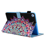 Samsung Galaxy Tab A7 Lite Hoesje Mandala Grafisch Samsung Galaxy Tab A7 Lite Hoesje Mandala Grafisch
