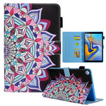 Samsung Galaxy Tab A7 Lite Hoesje Mandala Grafisch Samsung Galaxy Tab A7 Lite Hoesje Mandala Grafisch