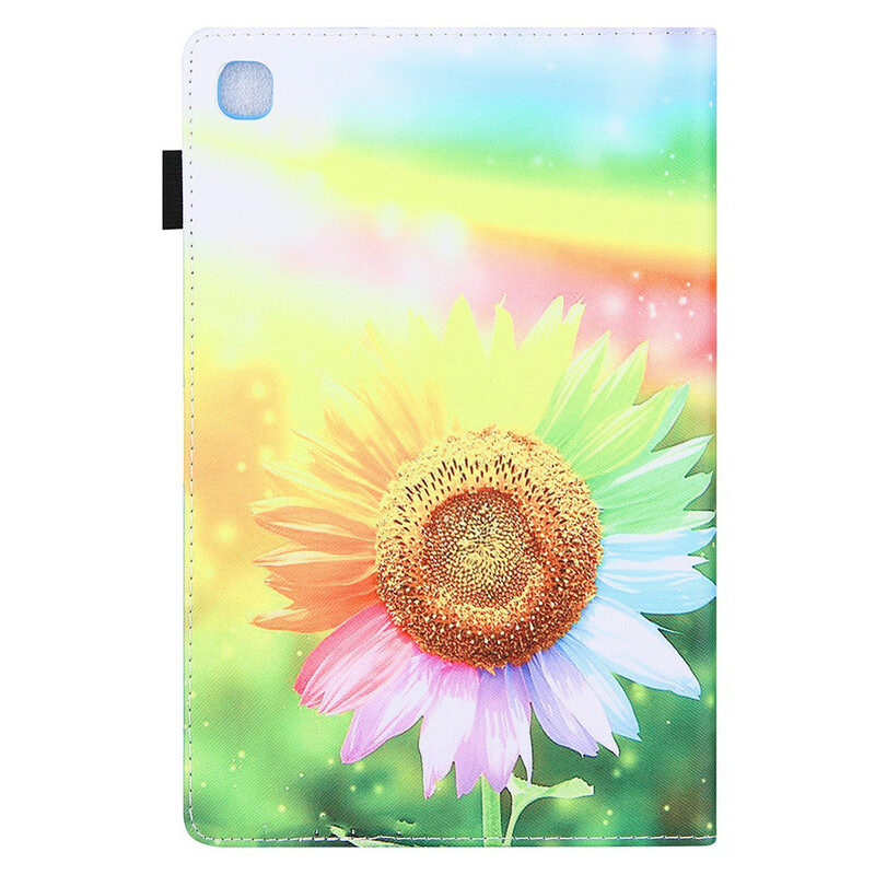 Samsung Galaxy Tab A7 Lite hoesje Bloemen in de zon