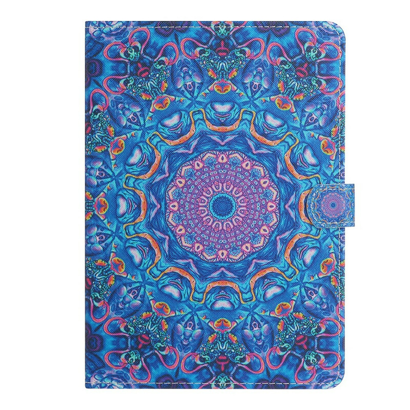 Samsung Galaxy Tab A7 Lite hoesje Mandala kunst serie