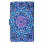 Samsung Galaxy Tab A7 Lite hoesje Mandala kunst serie