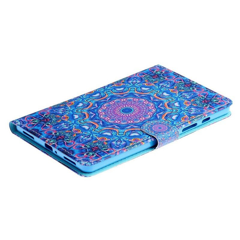 Samsung Galaxy Tab A7 Lite hoesje Mandala kunst serie