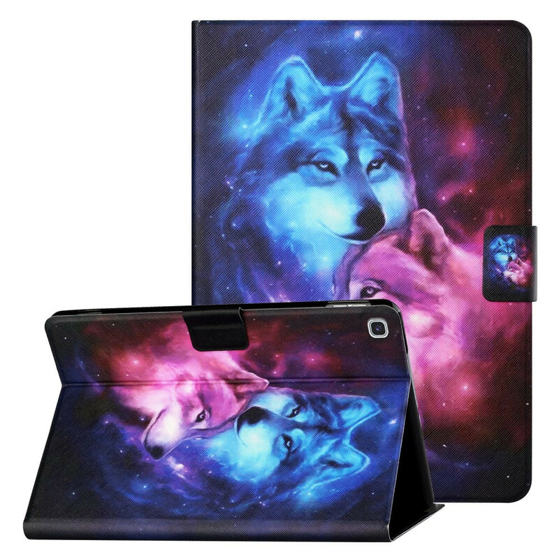 Samsung Galaxy tabblad A7 Lite geval Wolf oorlogen