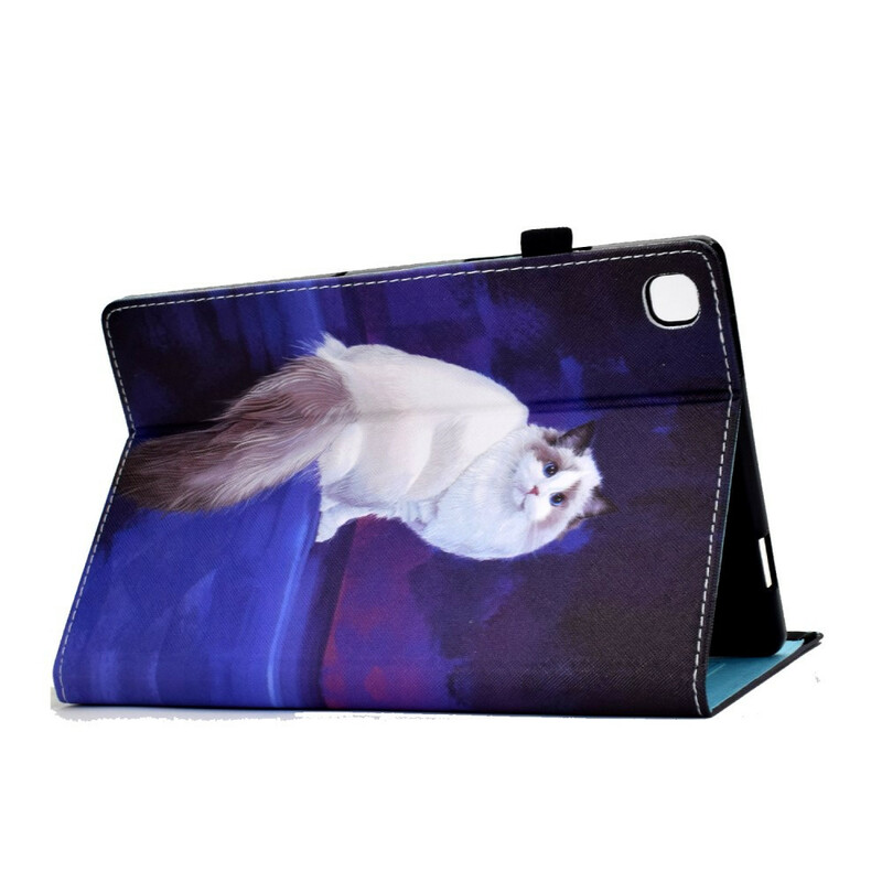 Samsung Galaxy Tab A7 Lite Cat Case Wit