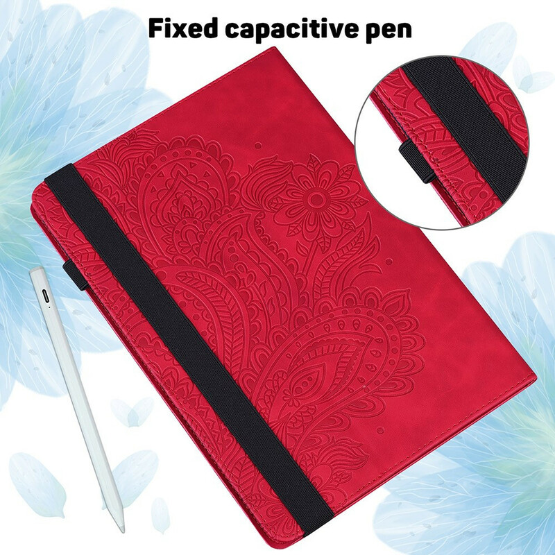 Samsung Galaxy Tab A7 Lite Mandala Bloemen Case