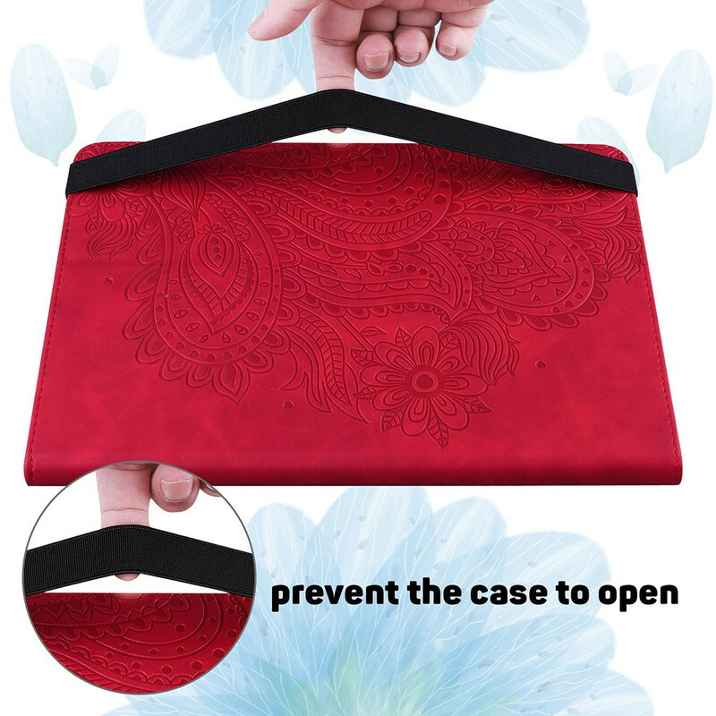 Samsung Galaxy Tab A7 Lite Mandala Bloemen Case