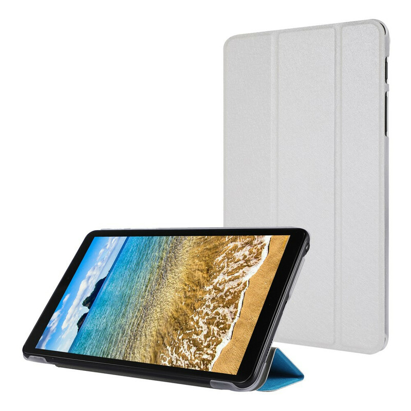 Smart geval Samsung Galaxy Tab A7 Lite kunstzijde textuur Smart geval Samsung Galaxy Tab A7 Lite kunstzijde textuur