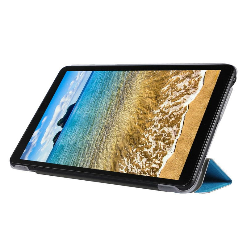 Smart geval Samsung Galaxy Tab A7 Lite kunstzijde textuur Smart geval Samsung Galaxy Tab A7 Lite kunstzijde textuur