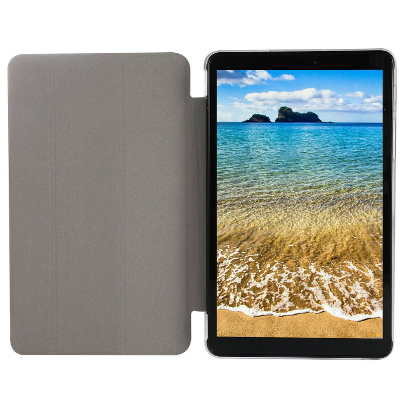 Smart geval Samsung Galaxy Tab A7 Lite kunstzijde textuur Smart geval Samsung Galaxy Tab A7 Lite kunstzijde textuur