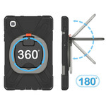 Samsung Galaxy tabblad A7 Lite Ultra duurzaam geval Roterende Ring Stand