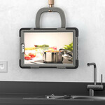 Samsung Galaxy tabblad A7 Lite Ultra duurzaam geval Roterende Ring Stand