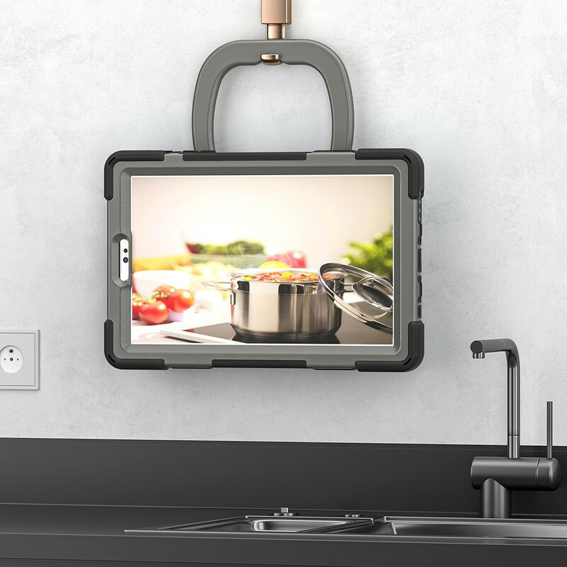 Samsung Galaxy tabblad A7 Lite Ultra duurzaam geval Roterende Ring Stand