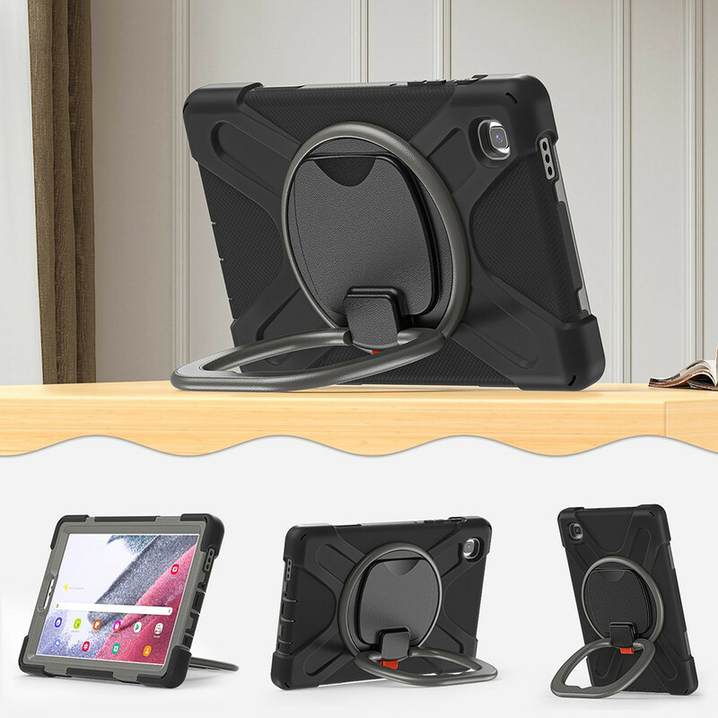 Samsung Galaxy tabblad A7 Lite Ultra duurzaam geval Roterende Ring Stand
