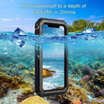 Waterdichte iPhone 11 Case gehard glas en metaal