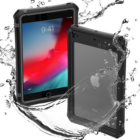 iPad Mini 4 / 3 / 2 / 1 Waterdichte Geval met Tribune en Koord
