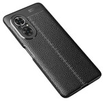 Honor 50 Pro Lederen Hoesje Lychee Effect Dubbele Lijn