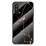 OnePlus Nord CE 5G geval marmeren kleuren gehard glas