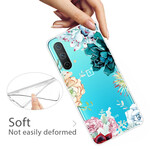 OnePlus North CE 5G Clear Watercolour Flower Case