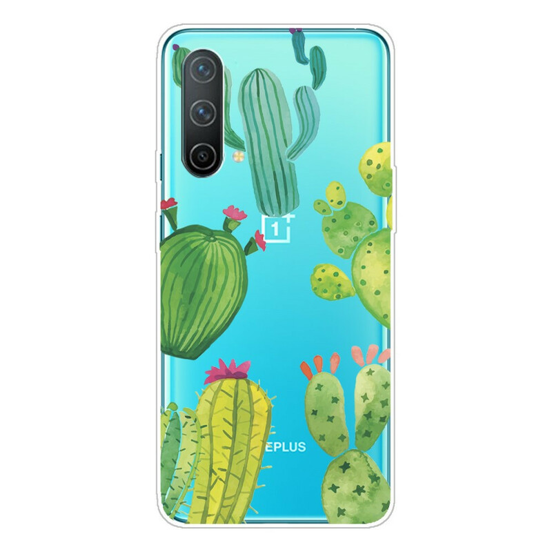 OnePlus North CE 5G Cactus Watercolour Case