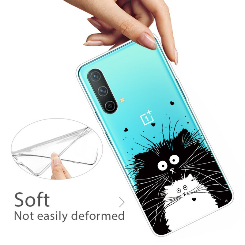 OnePlus North CE 5G Case Kijk naar de katten