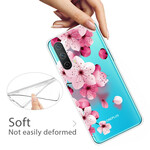 OnePlus North CE 5G Case Kleine Roze Bloemen
