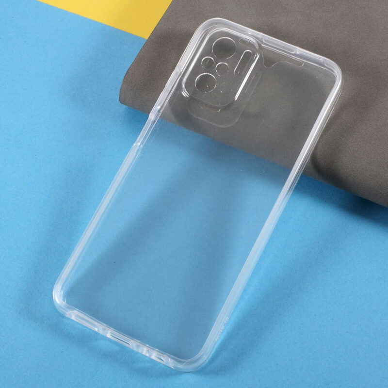Xiaomi Redmi Note 10 / Note 10s Transparant Case Voorkant Terug