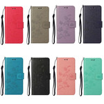OnePlus North CE 5G Vlinders en Bloemen Strap Case