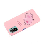 Xiaomi Redmi Note 10 / Note 10s Pig Case met Kiss Strap