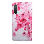 OnePlus North CE 5G Case Roze Bloemen