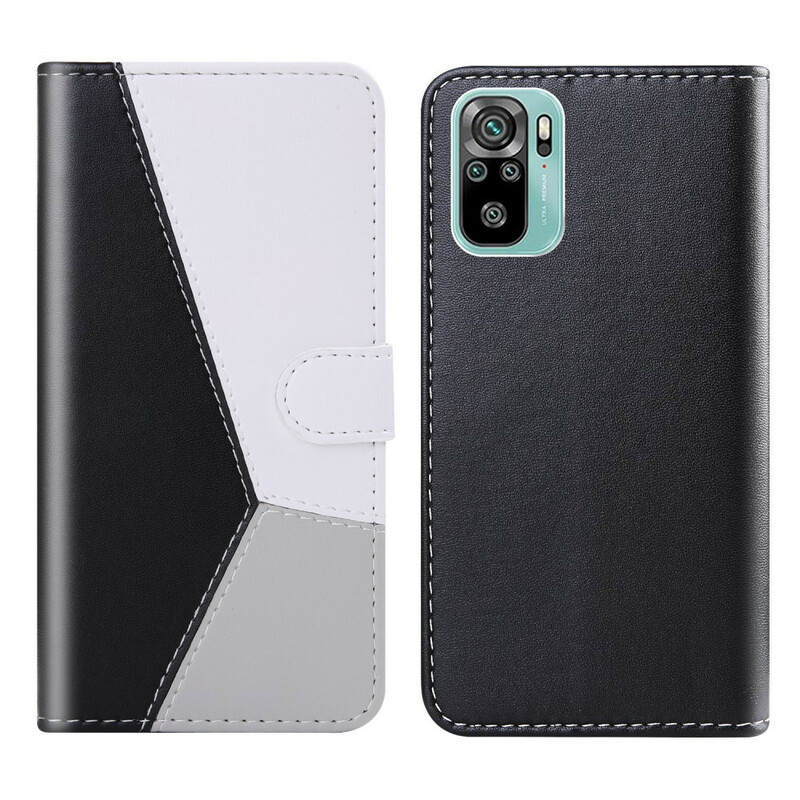Xiaomi Redmi Note 10 / Note 10s Lederen Effect Hoesje Xiaomi Redmi Note 10 / Note 10s Lederen Effect Hoesje