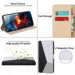 Xiaomi Redmi Note 10 / Note 10s Lederen Effect Hoesje Xiaomi Redmi Note 10 / Note 10s Lederen Effect Hoesje