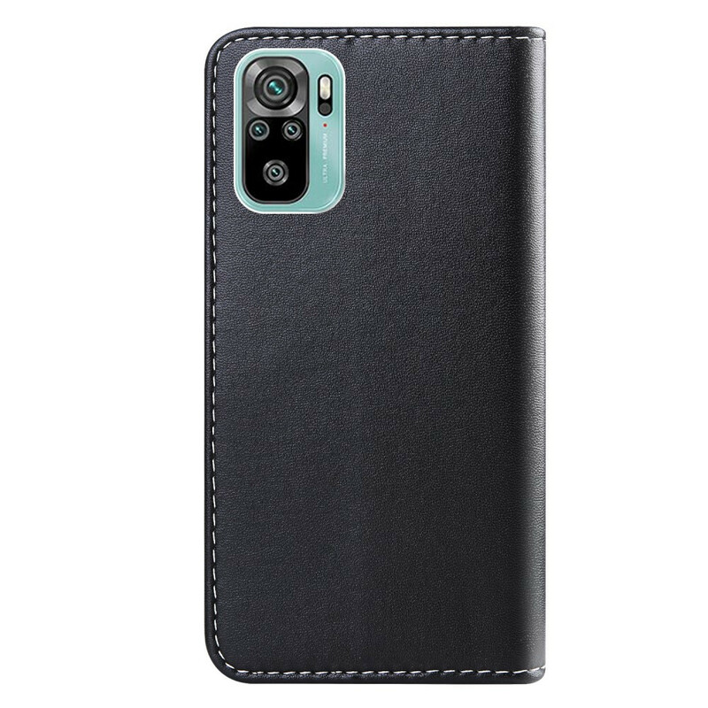 Xiaomi Redmi Note 10 / Note 10s Lederen Effect Hoesje Xiaomi Redmi Note 10 / Note 10s Lederen Effect Hoesje