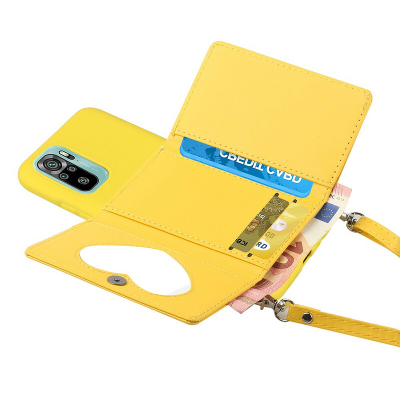 Xiaomi Redmi Note 10 / Note 10s Schoudertas Card Case
